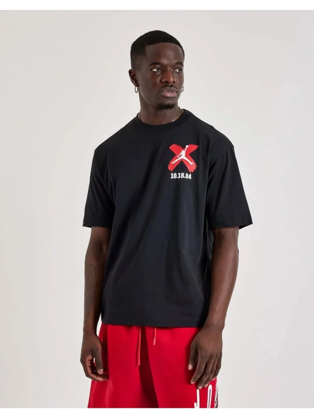 Nike Men's Jordan brooklyn Black T-Shirt Black Size S NEW WITH TAGS